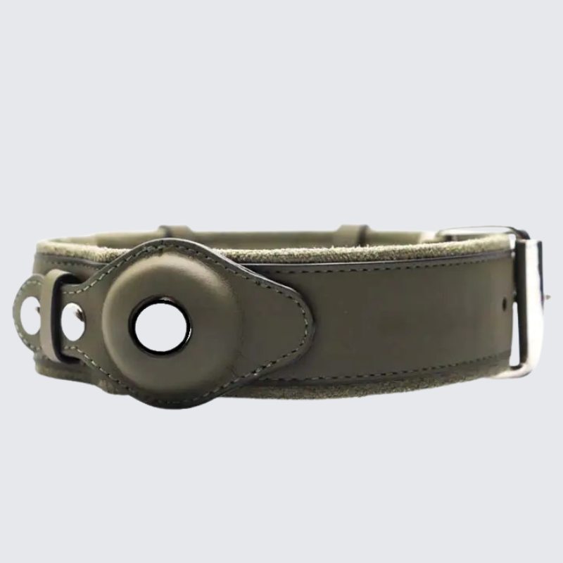 Petsndogs™ GPS Tracker – Slimme leren halsband