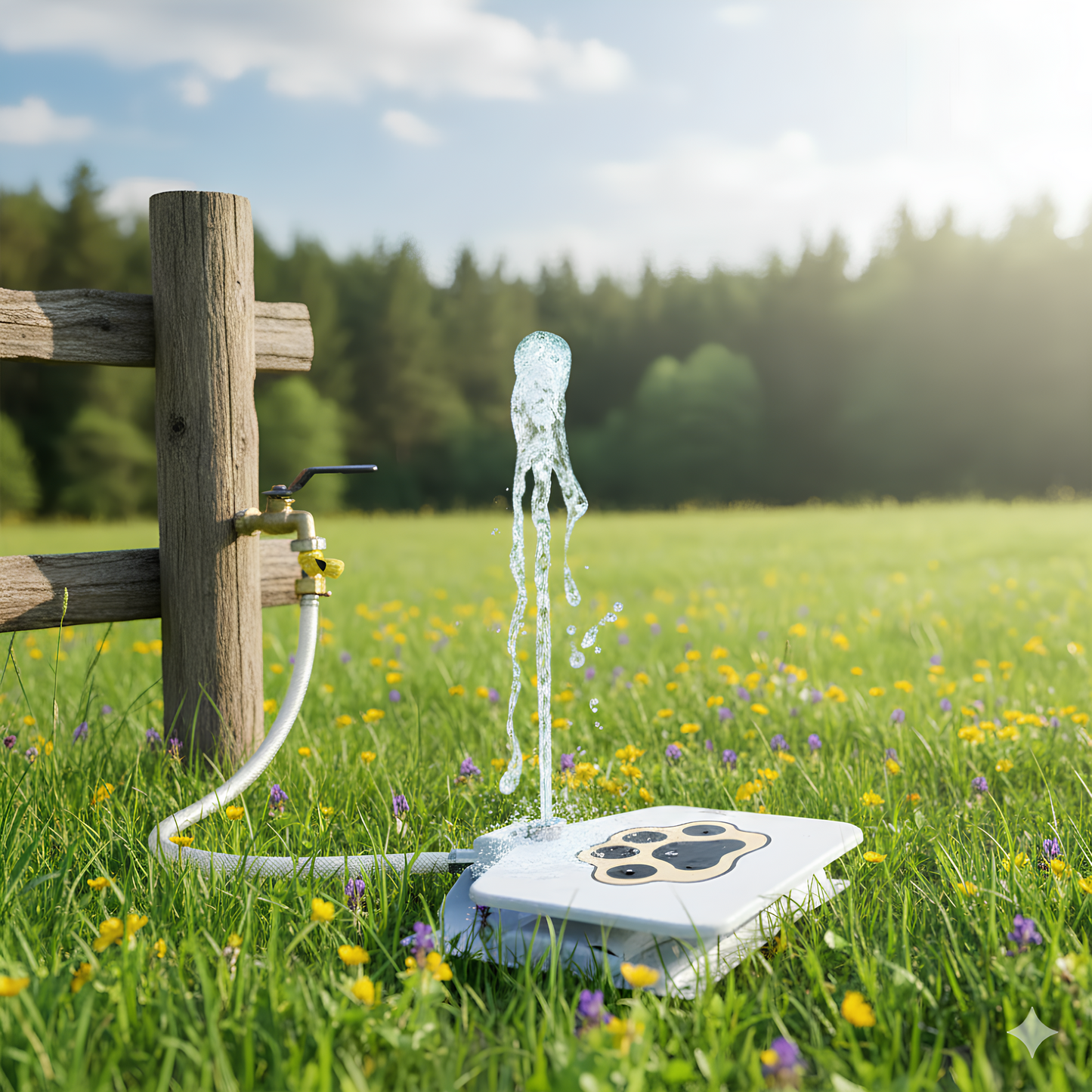 Petsndogs™ Water Feeder – Outdoor Pet Fountain