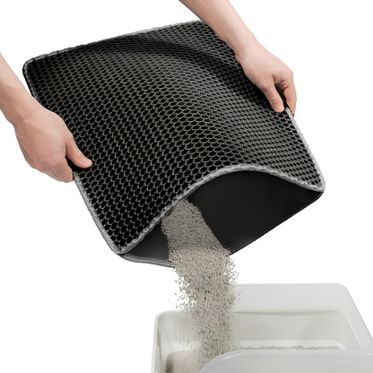 Double Layer Cat Litter Mat, EVA Material